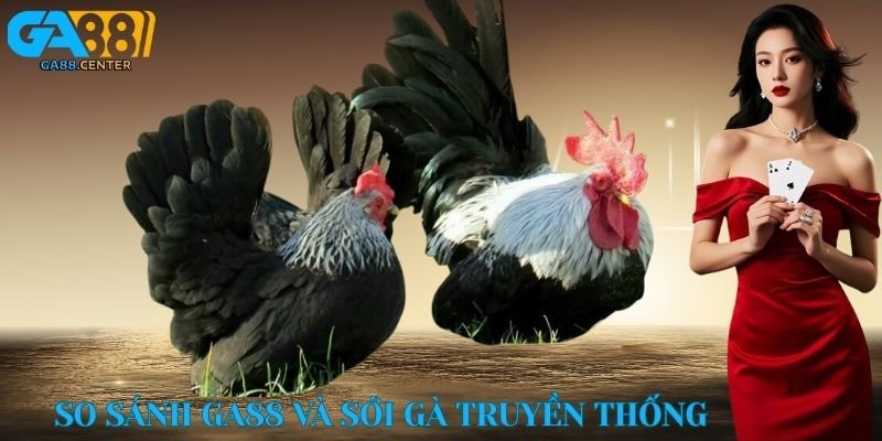 So sánh GA88 và sới gà truyền thống